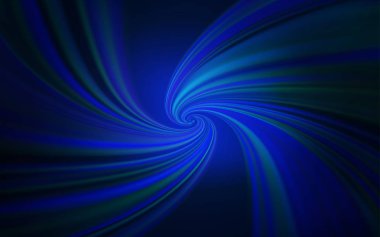 Çizgileri olan koyu mavi vektör şablonu.