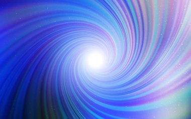 Açık Pembe, Astronomik yıldızlarla mavi vektör arka plan.