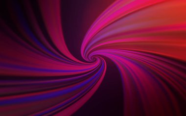 Koyu Mor, pembe çizgili vektör şablonu.