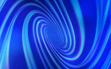 Gece gökyüzü desenle ışık mavi vektör yıldız.