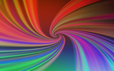 Açık Yeşil, kırmızı çizgili vektör deseni.