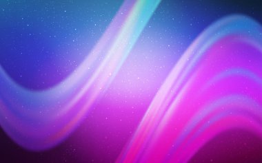 Pembe ışık, vektör şablon alan yıldız ile mavi.