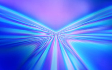 Wry çizgileri ile hafif BLUE vektör şablonu.