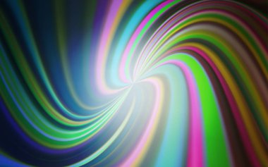 Açık Mavi, Sarı vektör parlak deseni bulanıklaştırdı.