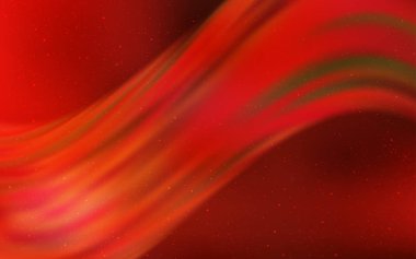 Gece gökyüzü desenle ışık kırmızı vektör yıldız.