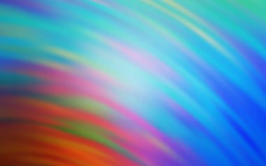 Açık Mavi, wry çizgileri ile sarı vektör düzeni.