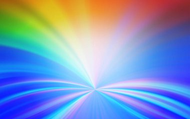 Açık Mavi, Sarı vektör renkli bulanık arkaplan.