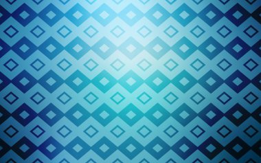 Eşkenar dörtgenli Açık Mavi vektör arka planı.