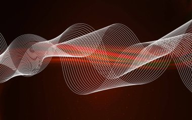 Koyu kırmızı vektör arkaplanı bulanıklaştırdı.