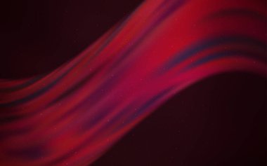 Koyu Pembe, kozmik yıldızlarla kırmızı vektör düzeni.