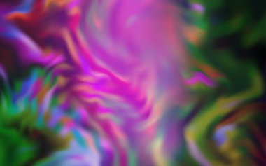 Açık Pembe, Yeşil Vektör Modern Zarif Düzen.