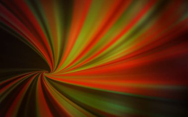 Koyu Turuncu vektör parlaklığı soyut arkaplanı bulanıklaştırdı.