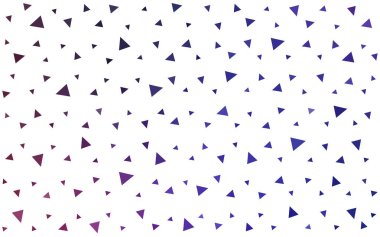 Koyu Mor, Pembe vektör çokgen soyut fon.