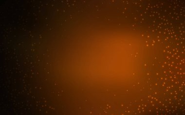 Gece gökyüzü yıldızları ile Koyu Kahverengi vektör deseni.