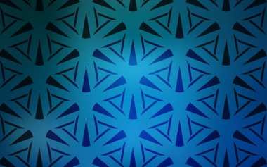 Çizgiler ve üçgenlerle hafif BLUE vektör düzeni.