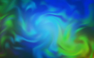 Açık Mavi, Yeşil vektör parlak soyut fon.