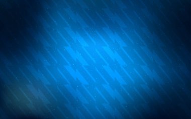 Renkli çizgileri olan koyu mavi vektör dokusu.