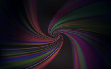 Bükülmüş çizgilerle koyu kahverengi vektör dokusu.