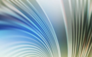 Açık Mavi, wry hatları ile Yeşil vektör fon.