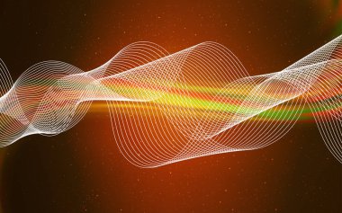 Koyu Turuncu vektör soyut arkaplan.