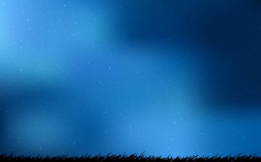 Gece gökyüzü desenle koyu mavi vektör yıldız.