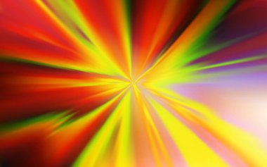 Açık Turuncu vektör parlak şablonu bulanıklaştırdı.