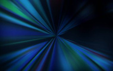 Koyu mavi vektör parlaklığı soyut arkaplanı bulanıklaştırdı.