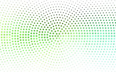 Disklerle Açık Yeşil vektör dokusu.