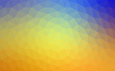 Hafif mavi vektör degrade üçgenler desen.