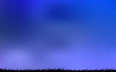 Pembe ışık, vektör şablon alan yıldız ile mavi.