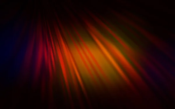 Vector rojo oscuro difuminado brillo plantilla abstracta. — Vector de stock