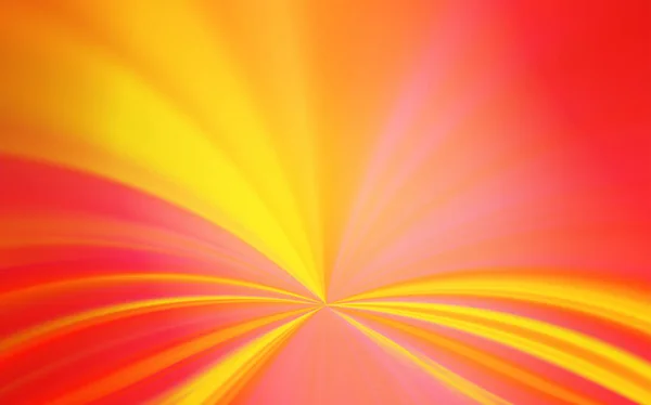 Licht Orange Vektor bunt abstrakt Hintergrund. — Stockvektor