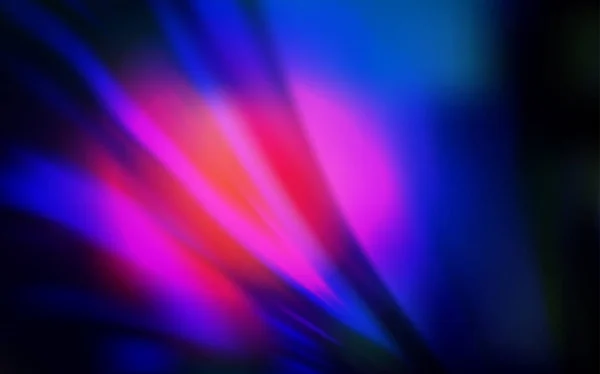 Tmavě růžový, modrý vektor rozmazané světlé textury. — Stockový vektor