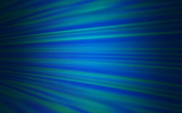 Textura vectorial azul oscuro con líneas de colores. — Vector de stock