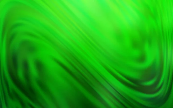 Modèle lumineux flou vecteur vert clair. — Image vectorielle