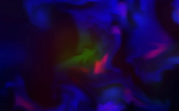 Bleu foncé, Vecteur rouge motif flou et coloré . — Image vectorielle