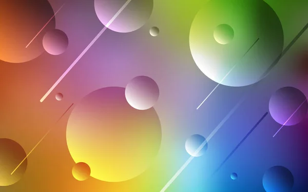 Ljus Multicolor vektor omslag med fläckar. — Stock vektor