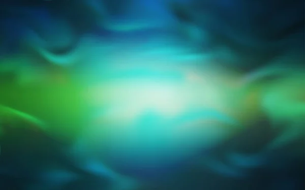 Azul claro, vector verde difuminado brillo fondo abstracto. — Archivo Imágenes Vectoriales