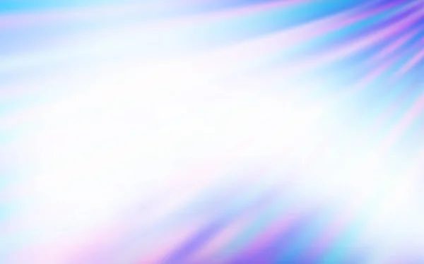 Licht roze, blauwe vector kleurrijke wazig decor. — Stockvector