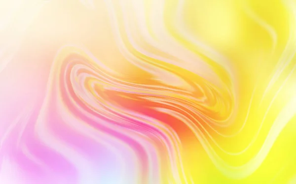 Rose clair, Vecteur jaune motif lumineux flou . — Image vectorielle
