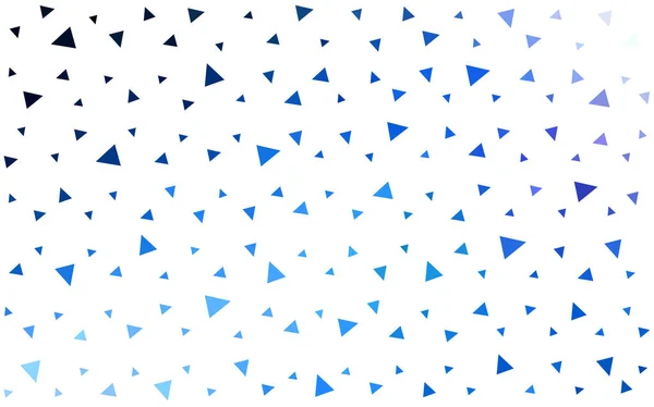 Stock vector DARK BLUE vector  gradient triangles texture.