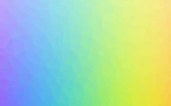 Könnyű multicolor vektor színátmenet háromszög minta. — Stock Vector