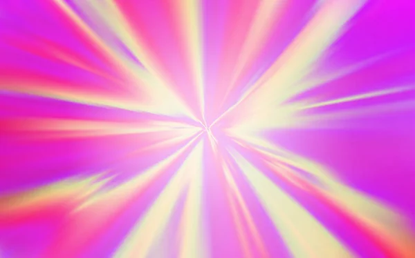 Světle růžový vektor rozmazané lesk abstraktní pozadí. — Stockový vektor