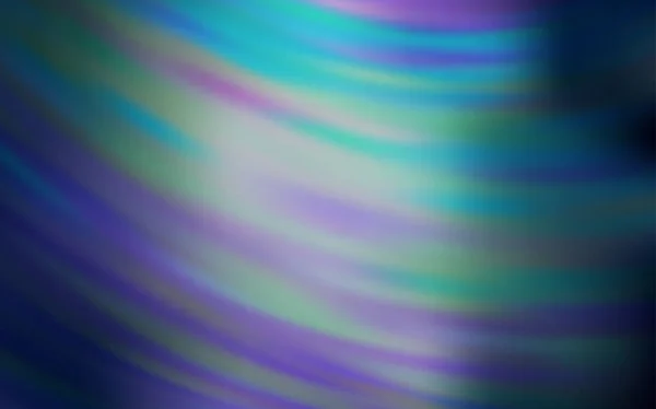 Lichtblauw vector patroon met lijnen. — Stockvector