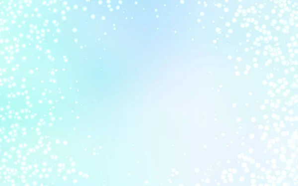 Modèle vectoriel bleu clair avec étoiles du ciel nocturne . — Image vectorielle