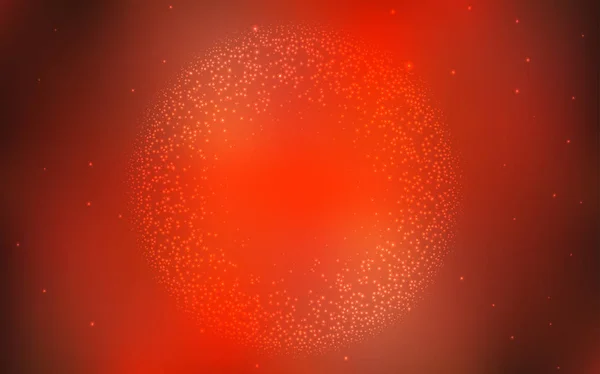 Ελαφρύ κόκκινο διάνυσμα μοτίβο με νυχτερινό ουρανό αστεριών. — Διανυσματικό Αρχείο