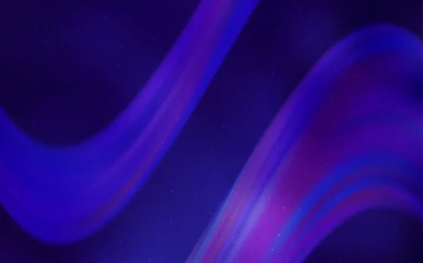 Luz Plantilla vectorial púrpura con estrellas espaciales . — Vector de stock