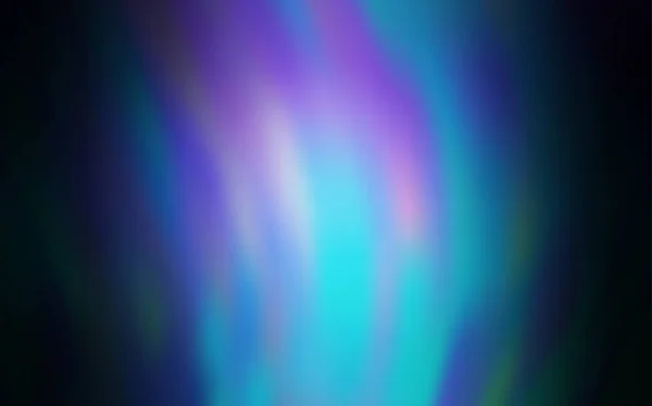 Bleu foncé, motif flou vectoriel vert . — Image vectorielle