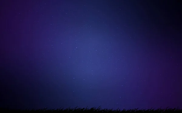 Patrón vectorial azul oscuro con estrellas del cielo nocturno . — Vector de stock