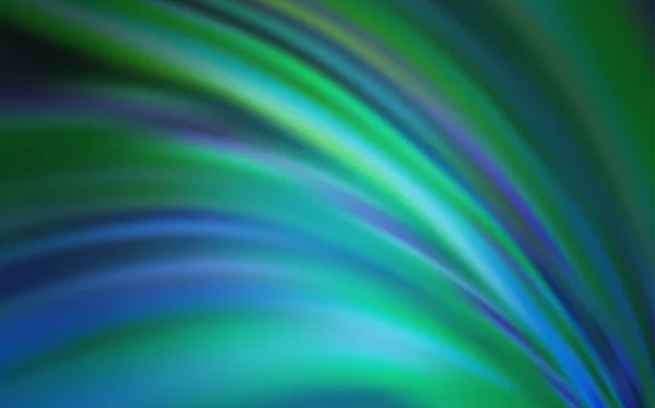 Bleu clair, Texture lumineuse abstraite vectorielle verte. — Image vectorielle